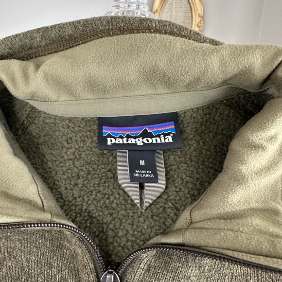 Patagonia Men's Better Sweater Fleece Vest in River Rock Green - Picture 5 of 8